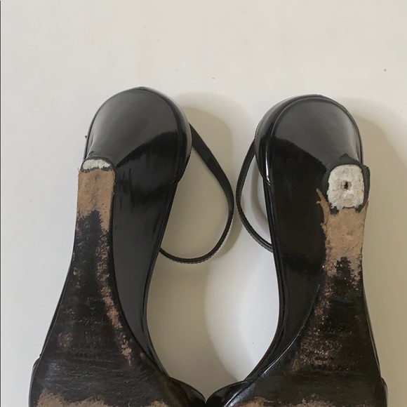 PRADA black wedges with straps - Picture 5 of 9